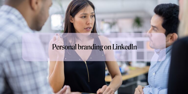 How do you build a brand consistent with you and your values? Personal branding on LinkedIn