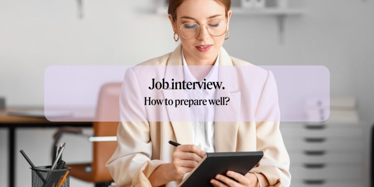 How do you prepare for an interview?
