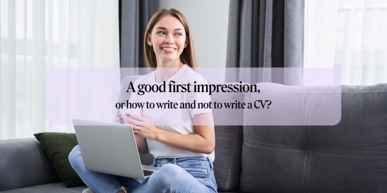 How to write and how not to write a CV?