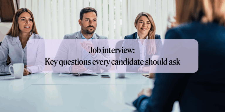 Job interview: Key questions every candidate should ask