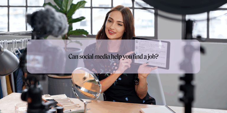 Can social media help you find a job?