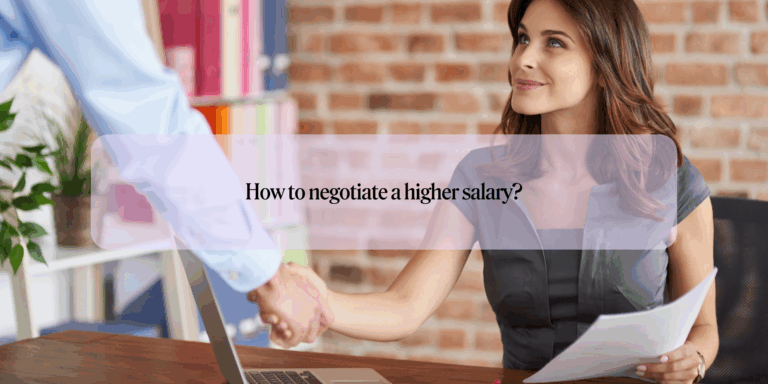 How to negotiate a higher salary?