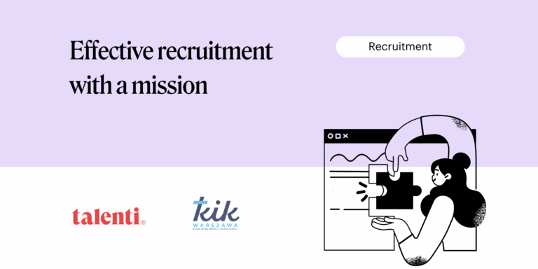 CASE STUDY: Talenti and KIK – effective recruitment with a mission