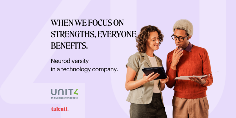 When we focus on strengths, everyone benefits. Neurodiversity in a technology company. 
